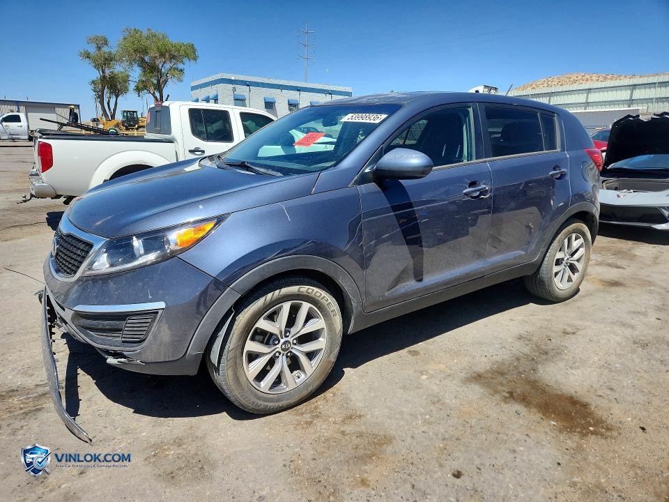 2016 KIA SPORTAGE LX – Lot 53998936 auction photo