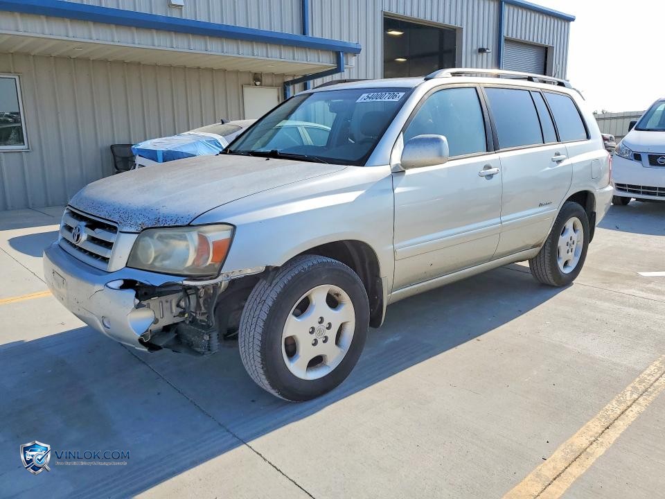 2007 TOYOTA HIGHLANDER LIMITED – Lot 54000706 auction photo