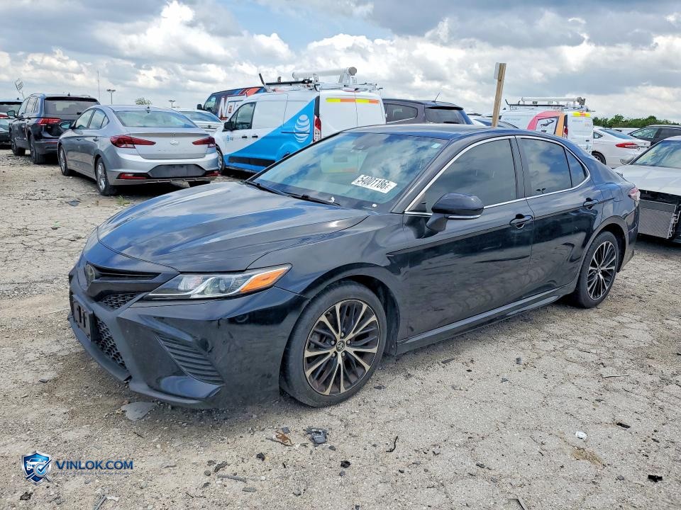 2019 TOYOTA CAMRY SE – Lot 54001186 auction photo