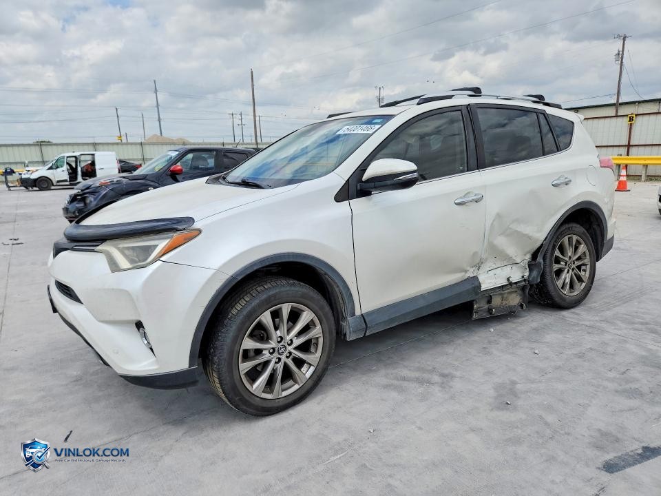 2016 TOYOTA RAV4 LIMITED – Lot 54001466 auction photo