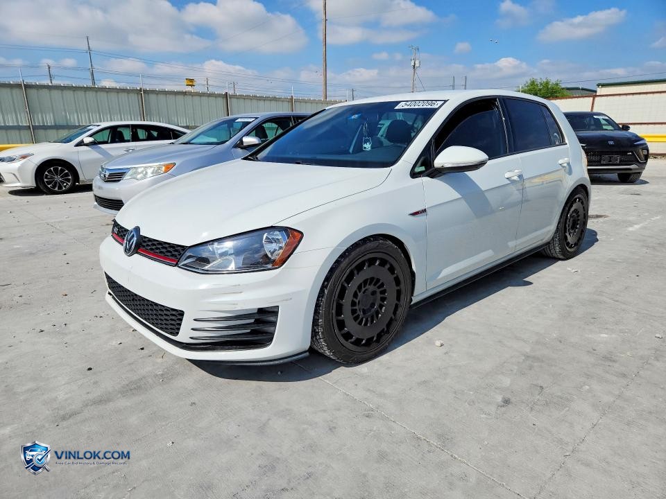 2017 VOLKSWAGEN GTI S – Lot 54002096 auction photo