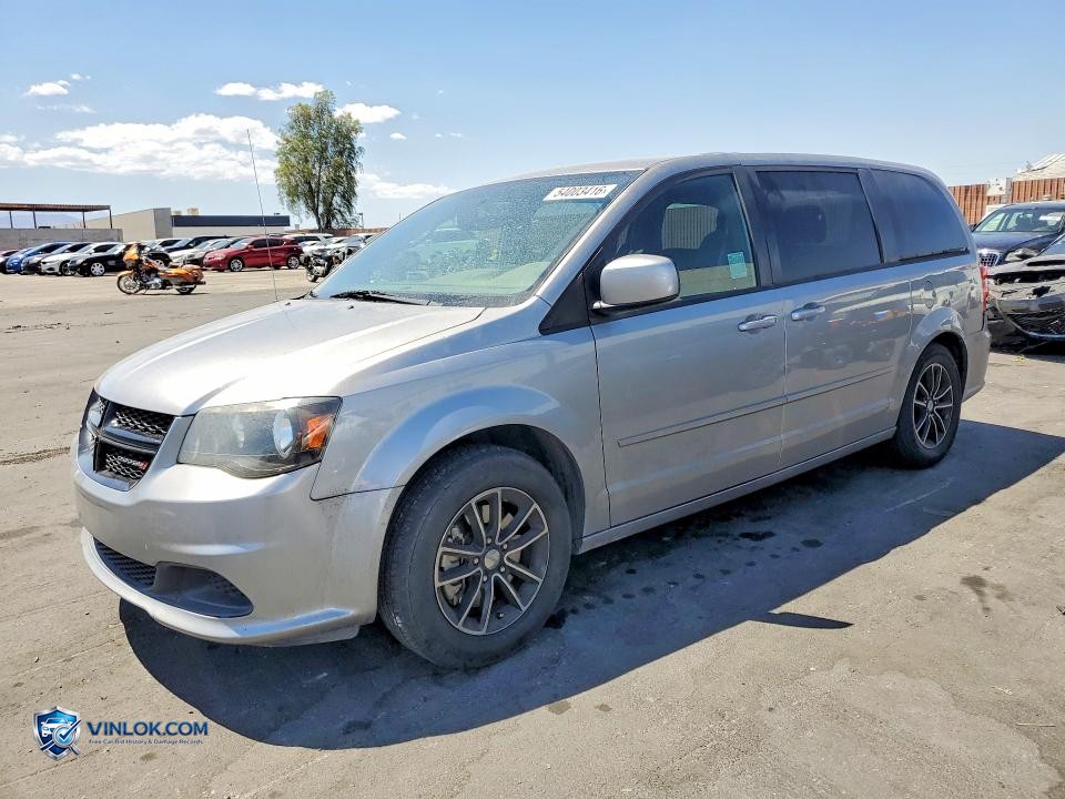 2017 DODGE GRAND CARAVAN SE – Lot 54003416 auction photo