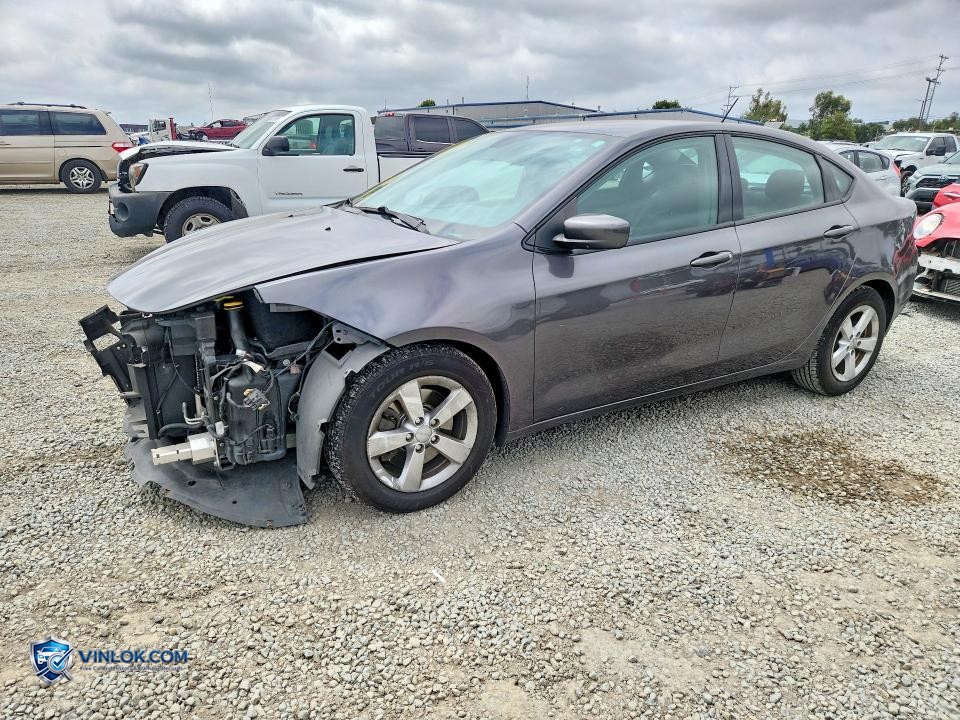 2016 DODGE DART SXT – Lot 54005816 auction photo