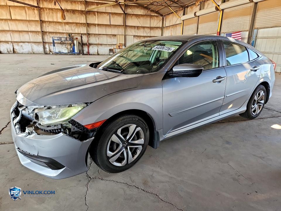 2016 HONDA CIVIC LX – Lot 54006726 auction photo