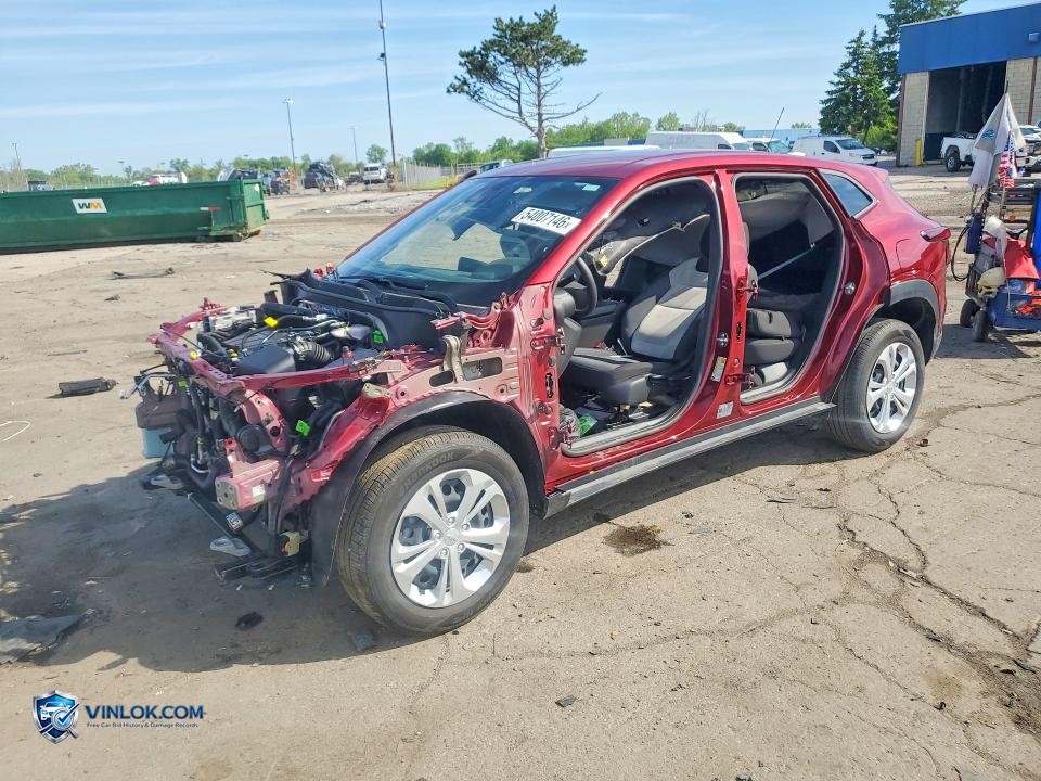 2025 CHEVROLET TRAX LS – Lot 54007146 auction photo