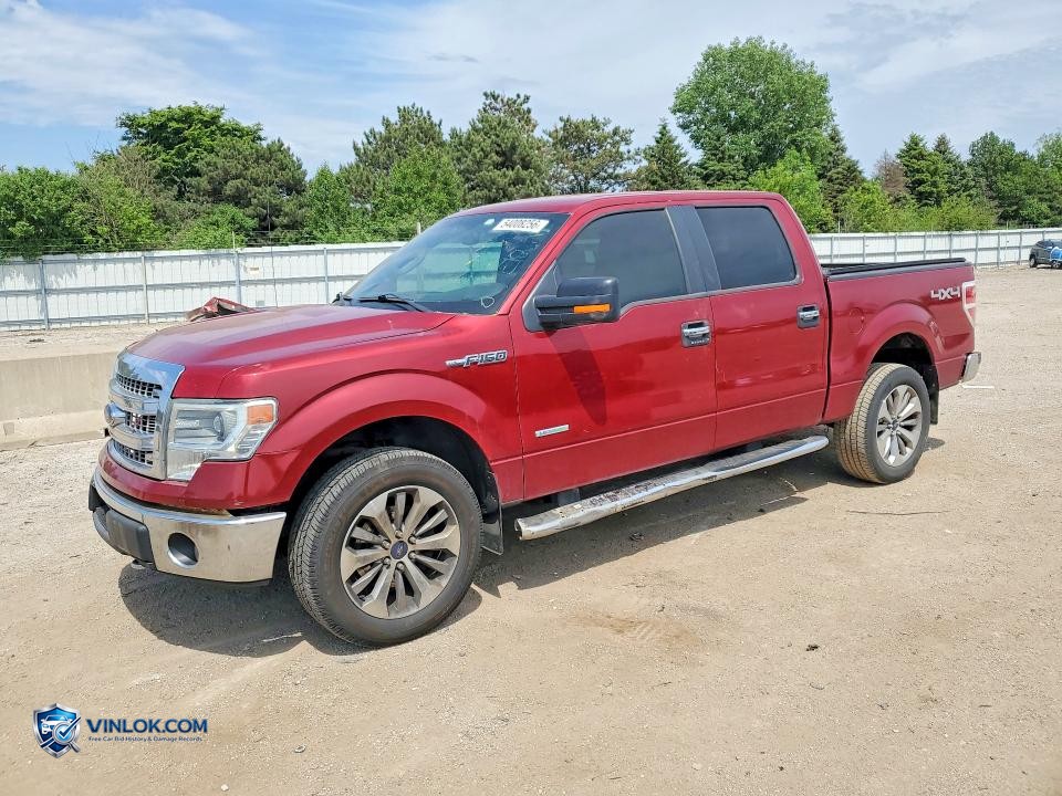 2014 FORD F150 SUPERCREW – Lot 54008256 auction photo