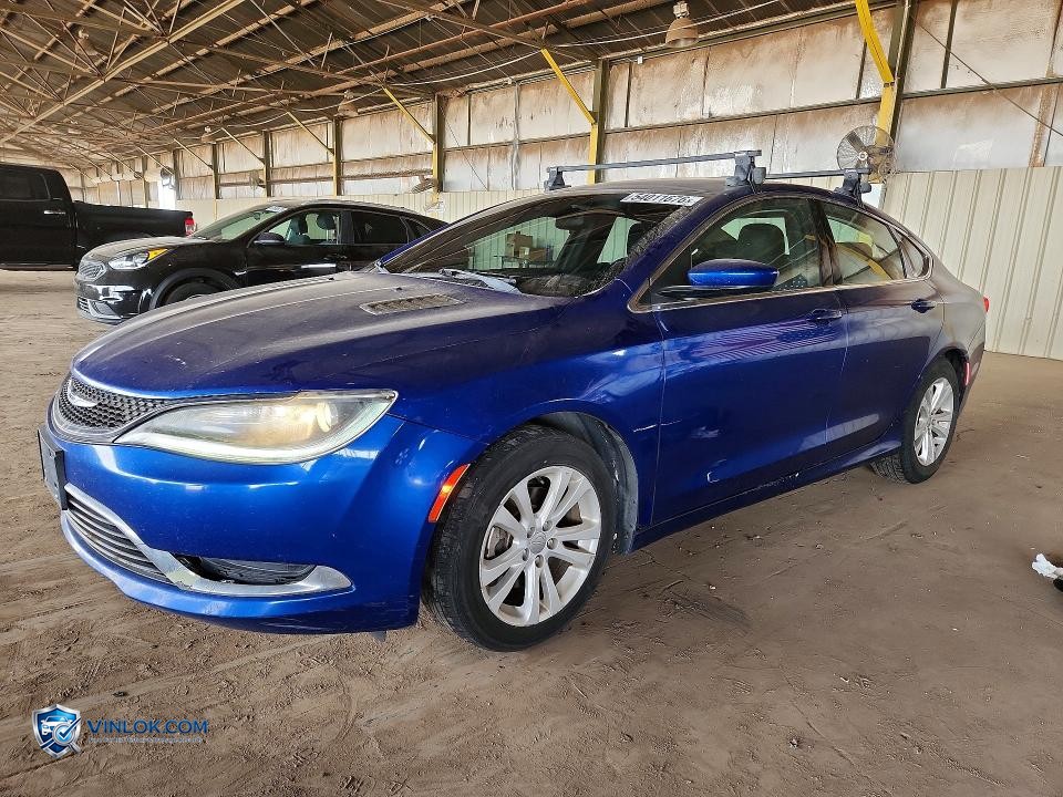 2016 CHRYSLER 200 LIMITED – Lot 54011676 auction photo