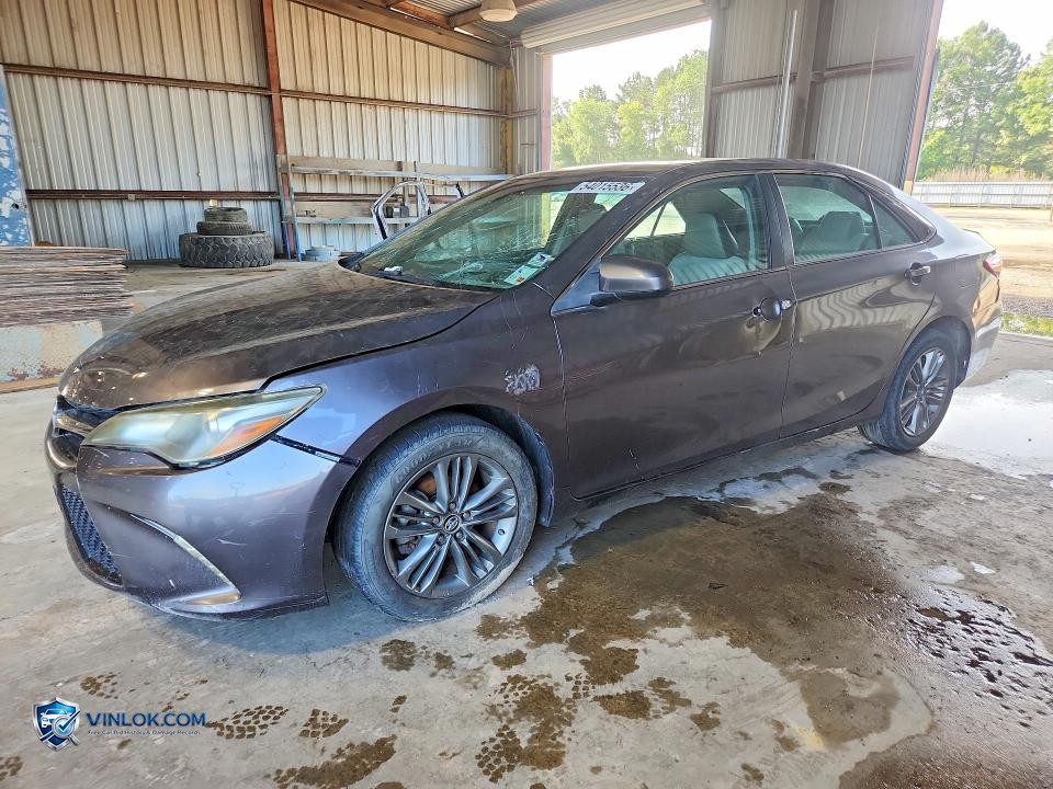 2016 TOYOTA CAMRY SE – Lot 54015536 auction photo
