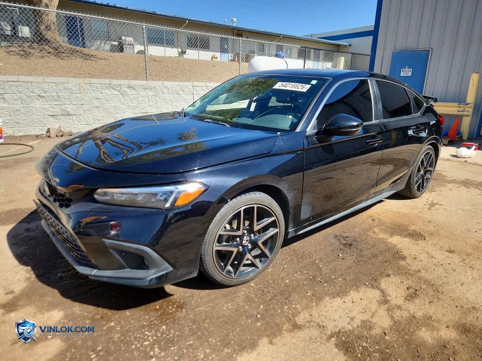 2022 HONDA CIVIC SPORT TOURING – Lot 54016626 auction photo