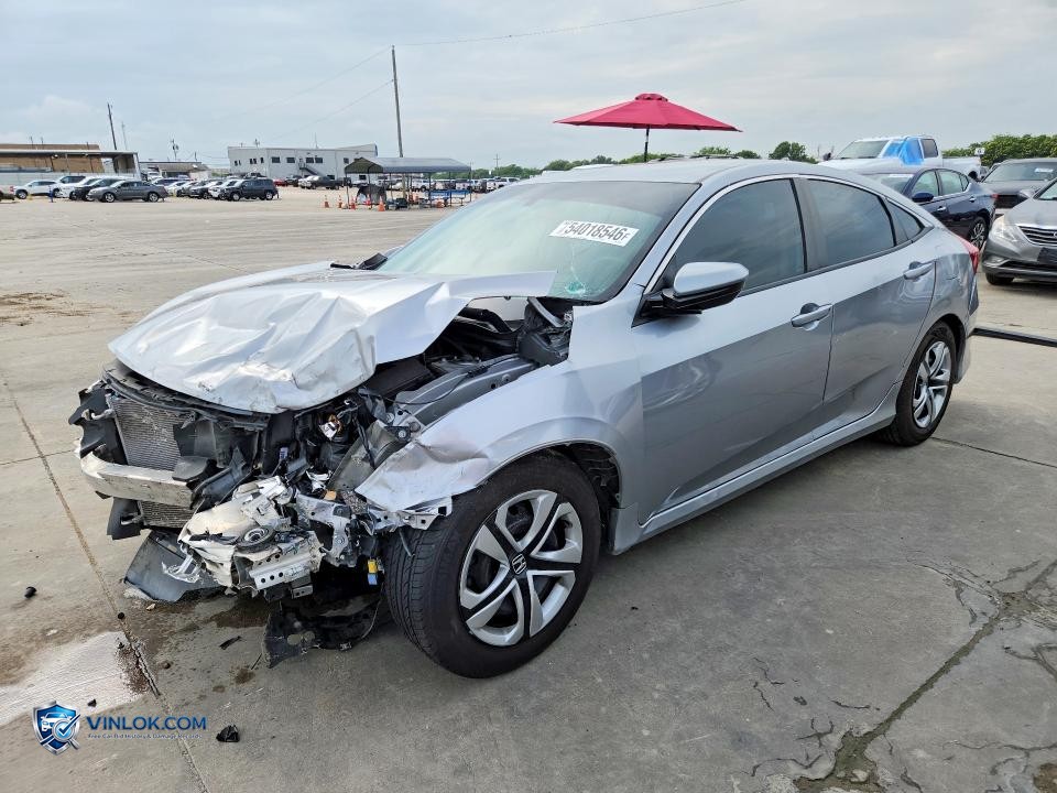 2017 HONDA CIVIC LX – Lot 54018546 auction photo