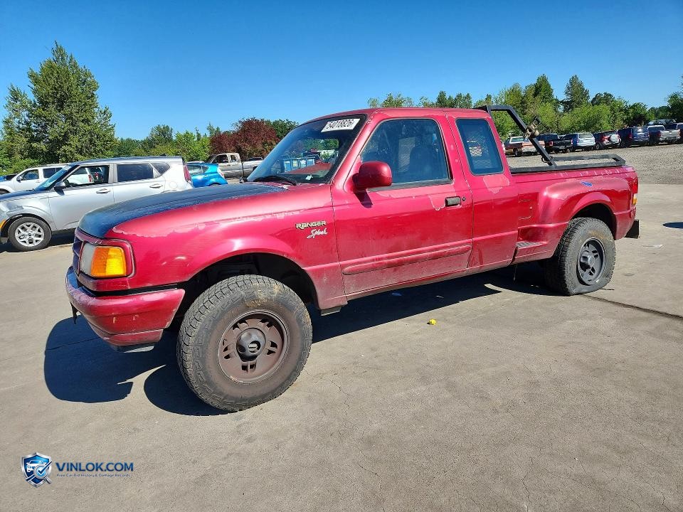 1996 FORD RANGER SUPER CAB – Lot 54018826 auction photo