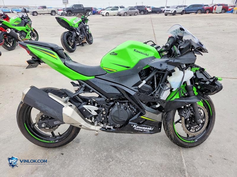2018 KAWASAKI EX400 – Lot 54023386 auction photo