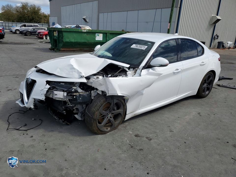 2017 ALFA ROMEO GIULIA – Lot 54024976 auction photo