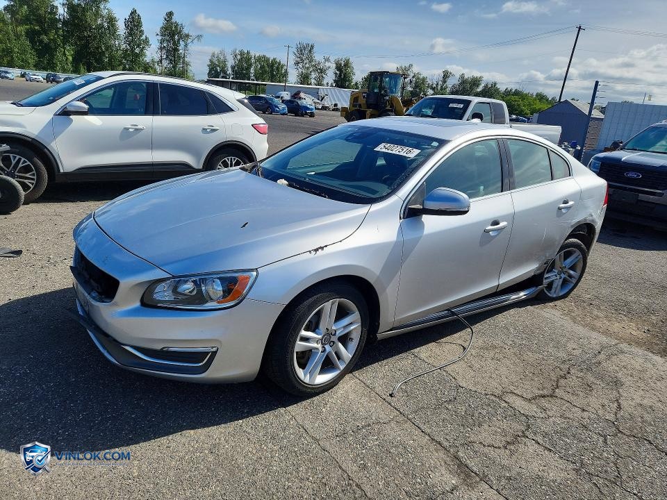 2015 VOLVO S60 PREMIER – Lot 54027516 auction photo
