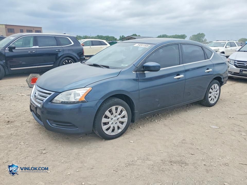2014 NISSAN SENTRA SV – Lot 54041506 auction photo