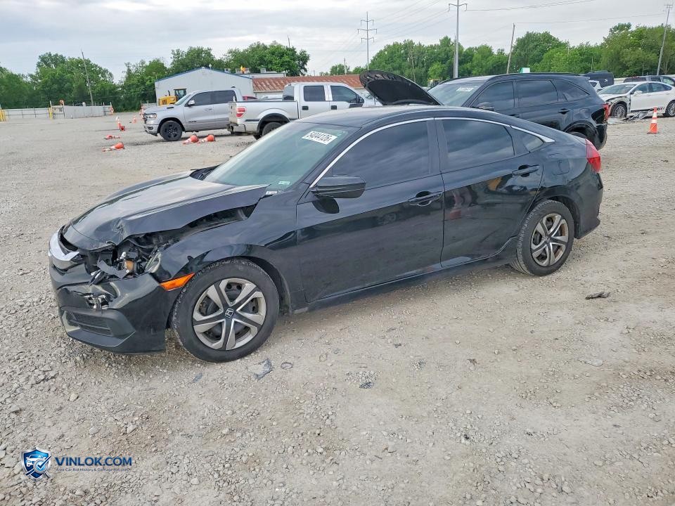 2016 HONDA CIVIC LX – Lot 54044126 auction photo