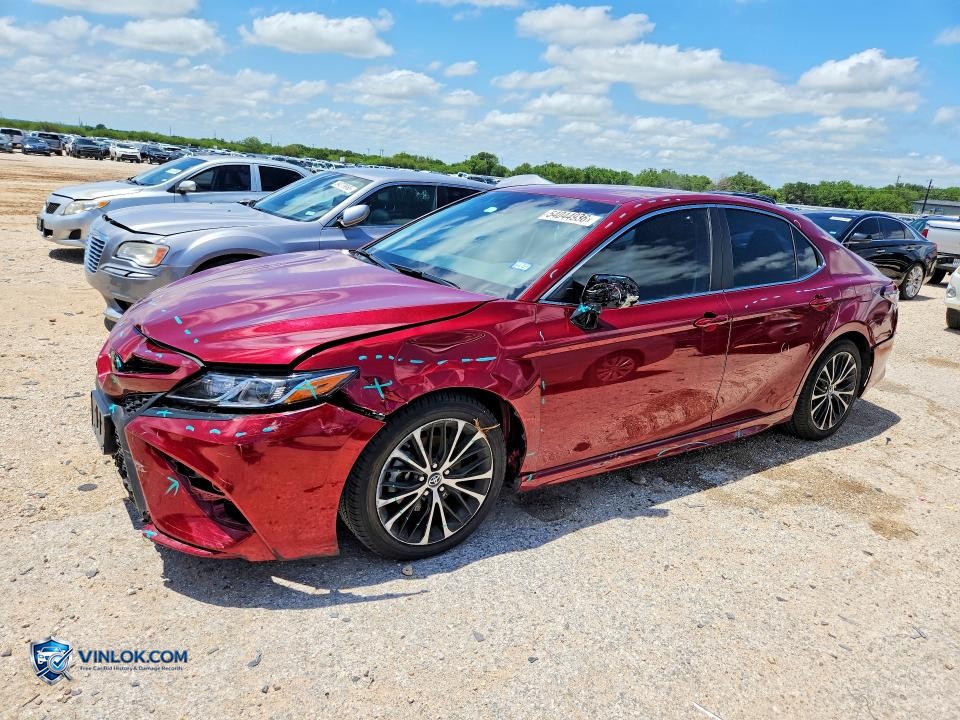 2018 TOYOTA CAMRY SE – Lot 54044936 auction photo