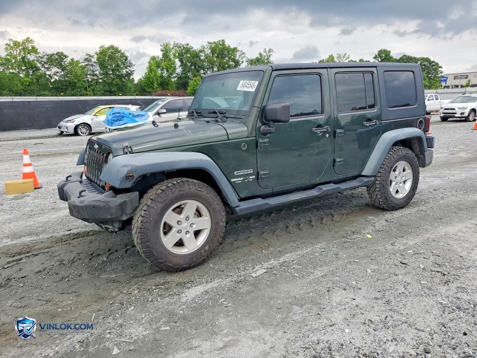 2010 JEEP WRANGLER UNLIMITED SPORT – Lot 54045546 auction photo