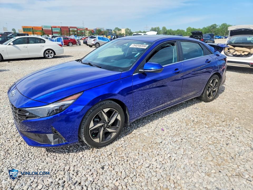 2023 HYUNDAI ELANTRA LIMITED – Lot 54046556 auction photo