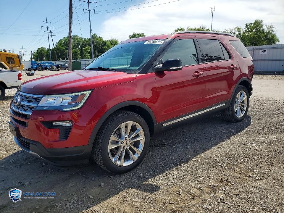 2018 FORD EXPLORER XLT – Lot 54050336 auction photo