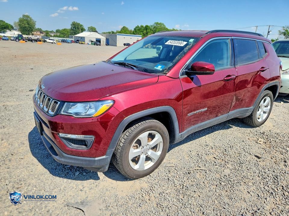2020 JEEP COMPASS – Lot 54053996 auction photo