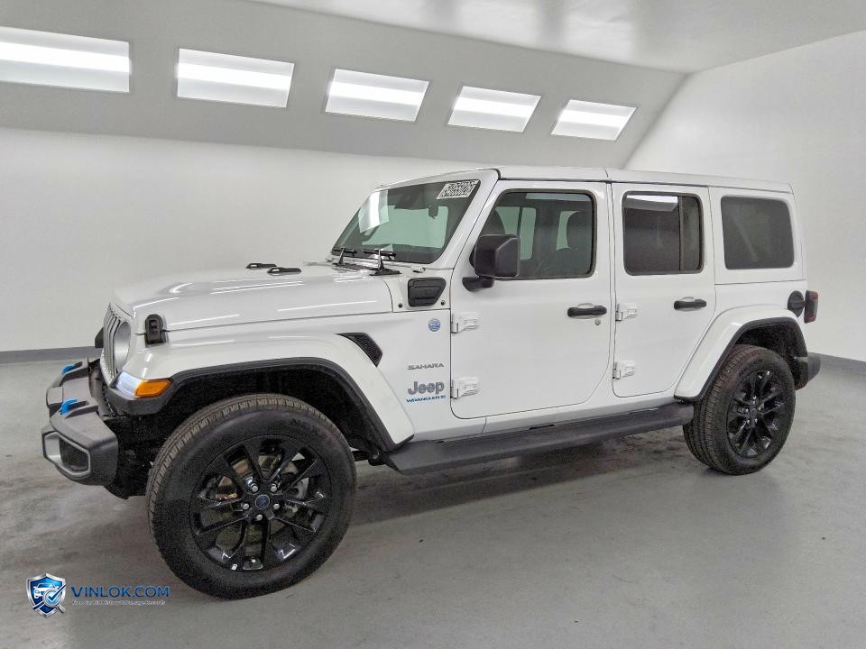 2024 JEEP WRANGLER SAHARA 4XE – Lot 54055026 auction photo