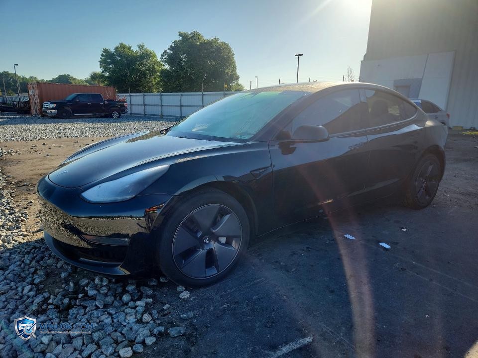 2021 TESLA MODEL 3 – Lot 54057006 auction photo