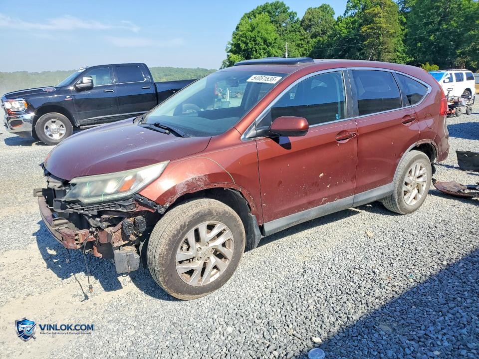 2016 HONDA CR-V EX – Lot 54061636 auction photo