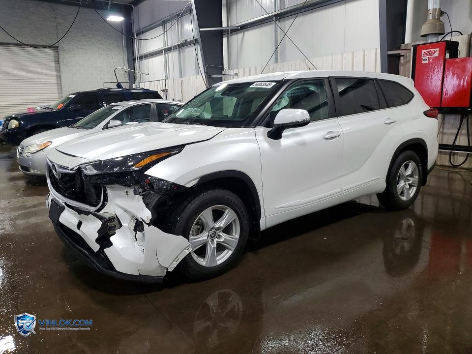 2023 TOYOTA HIGHLANDER LE – Lot 54063546 auction photo