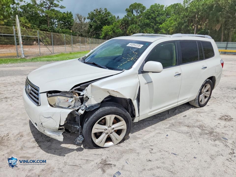 2009 TOYOTA HIGHLANDER LIMITED – Lot 54064326 auction photo