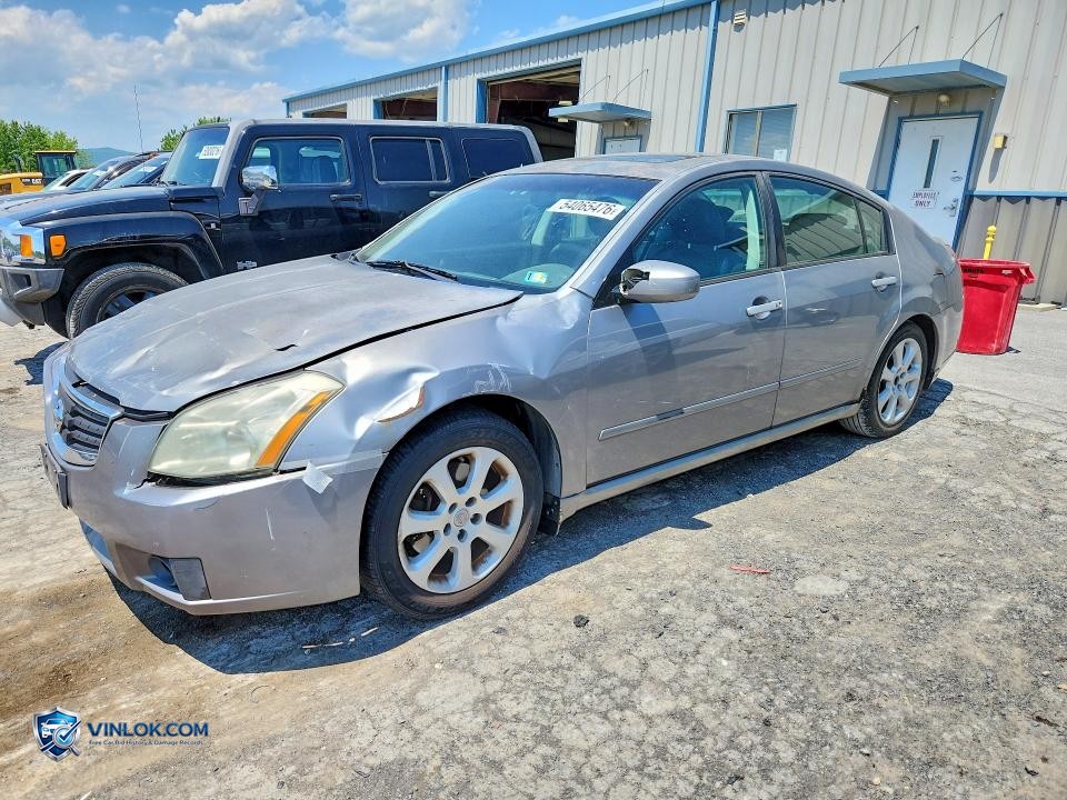 2007 NISSAN MAXIMA 3.5 SE – Lot 54065476 auction photo