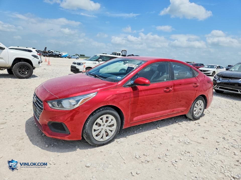 2019 HYUNDAI ACCENT SE – Lot 54068276 auction photo