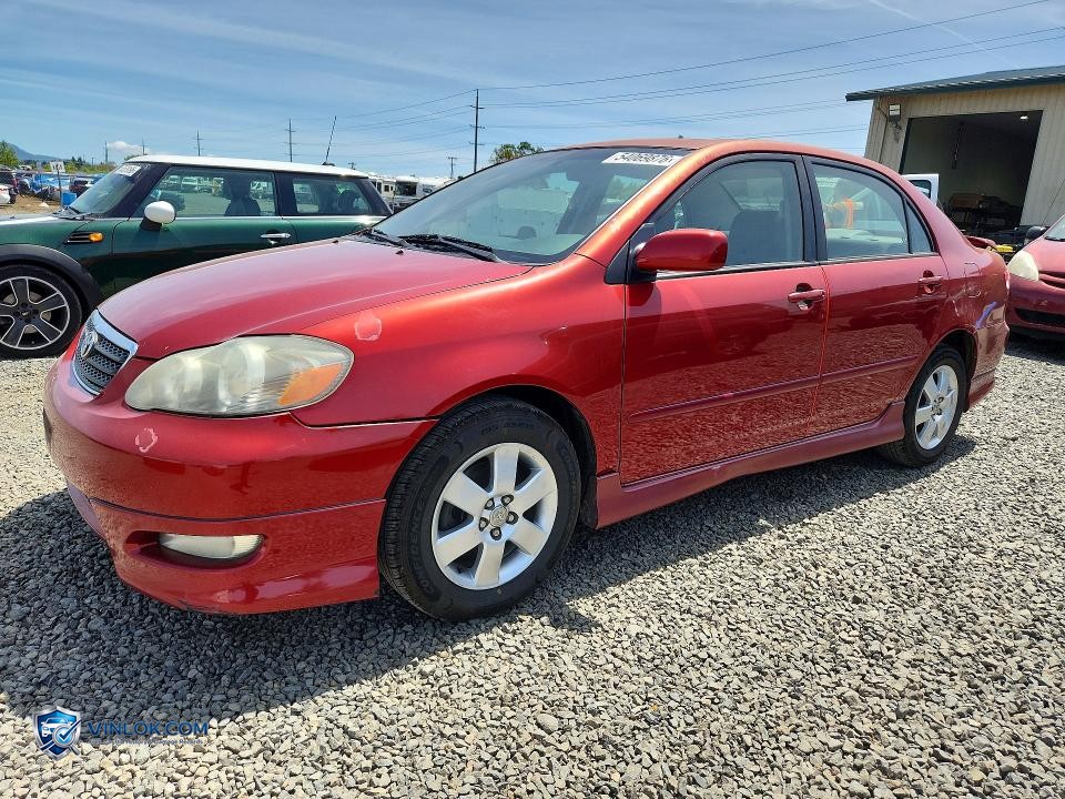 2006 TOYOTA COROLLA S – Lot 54069876 auction photo