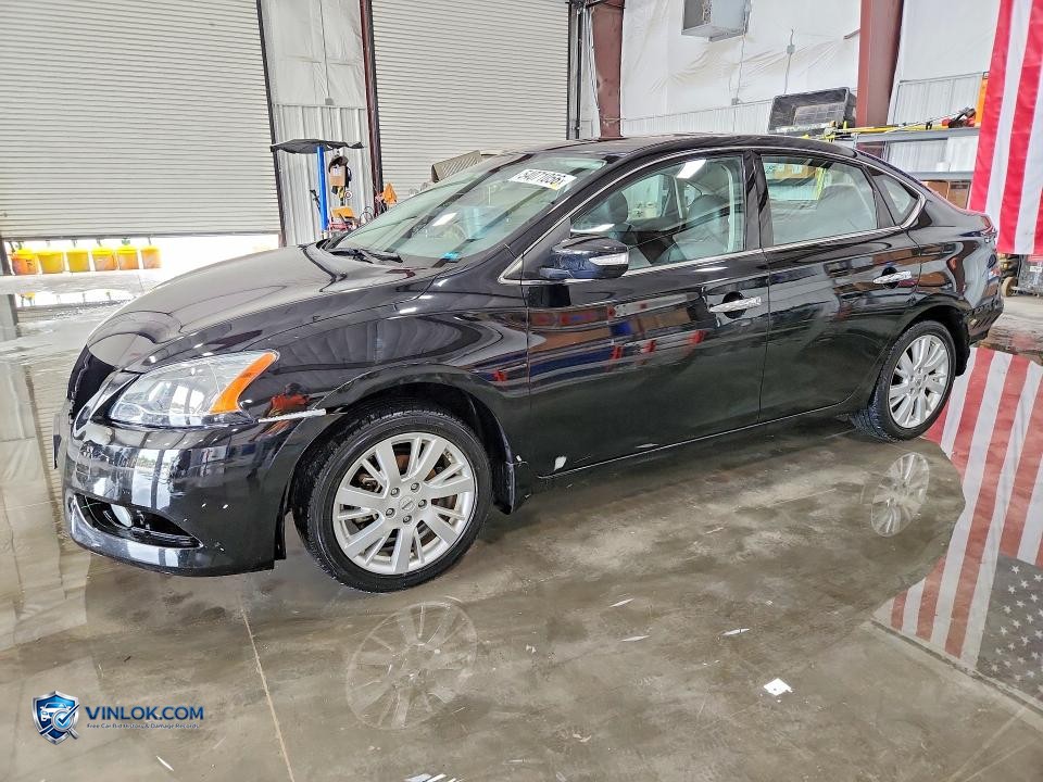 2015 NISSAN SENTRA SL – Lot 54071056 auction photo