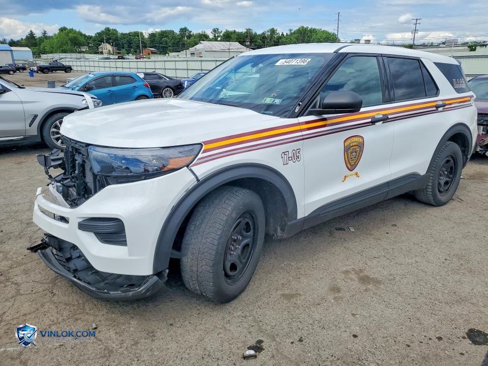 2021 FORD EXPLORER POLICE INTERCEPTOR – Lot 54071396 auction photo