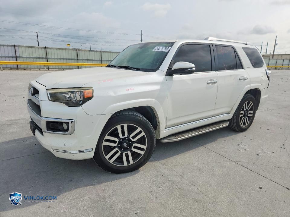 2014 TOYOTA 4RUNNER LIMITED – Lot 54073766 auction photo