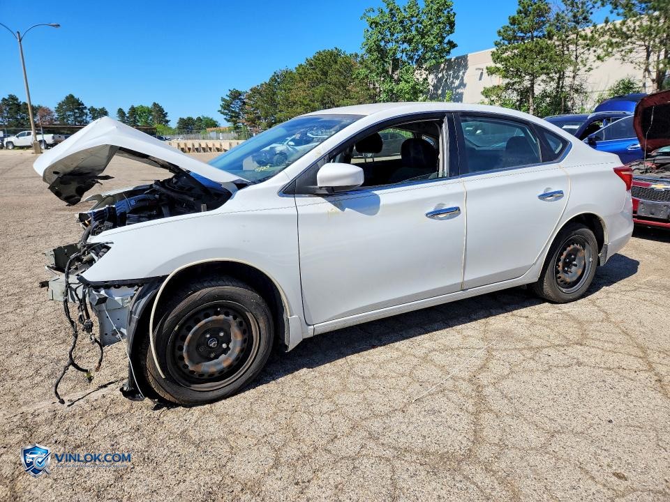 2017 NISSAN SENTRA S – Lot 54074526 auction photo