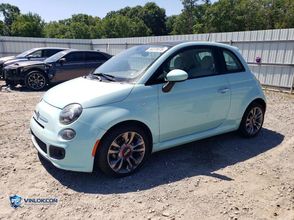 2017 FIAT 500 POP – Lot 54075976 auction photo