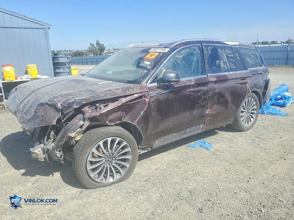 2020 LINCOLN AVIATOR RESERVE – Lot 54077746 auction photo