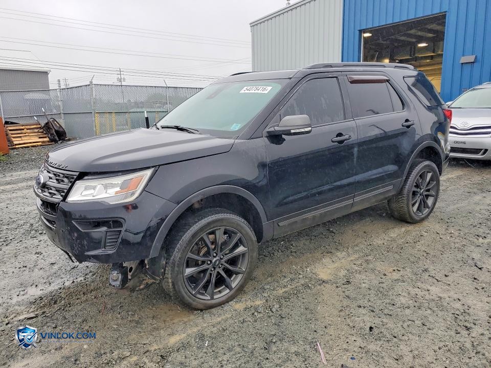 2018 FORD EXPLORER XLT – Lot 54078416 auction photo