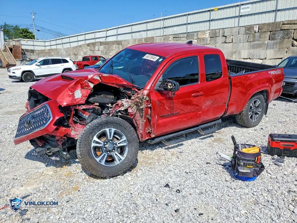 2019 TOYOTA TACOMA TRD SPORT – Lot 54078546 auction photo