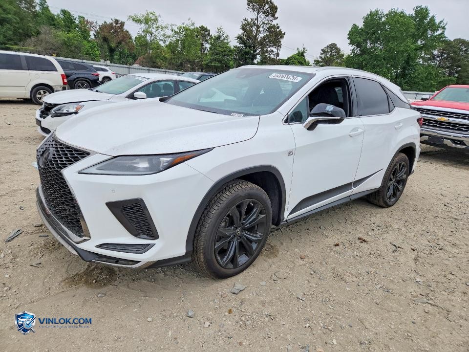 2021 LEXUS RX 350 F SPORT – Lot 54080026 auction photo