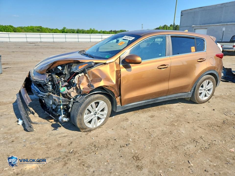 2017 KIA SPORTAGE LX – Lot 54080846 auction photo