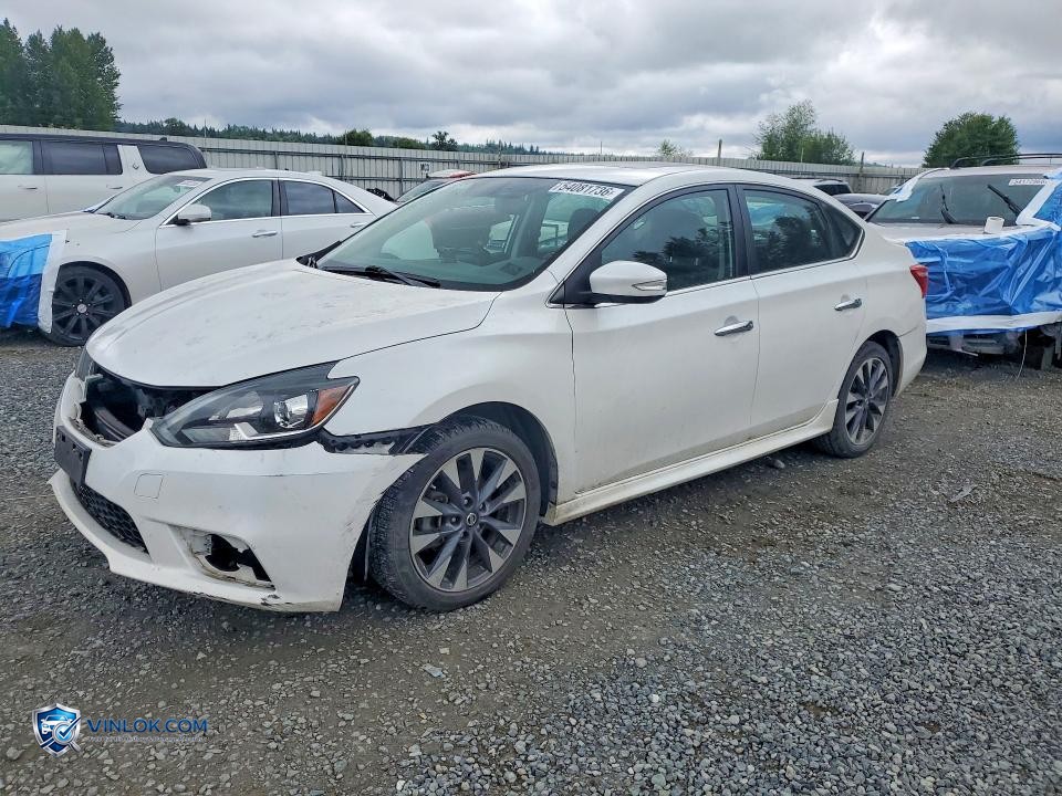 2016 NISSAN SENTRA SR – Lot 54081736 auction photo