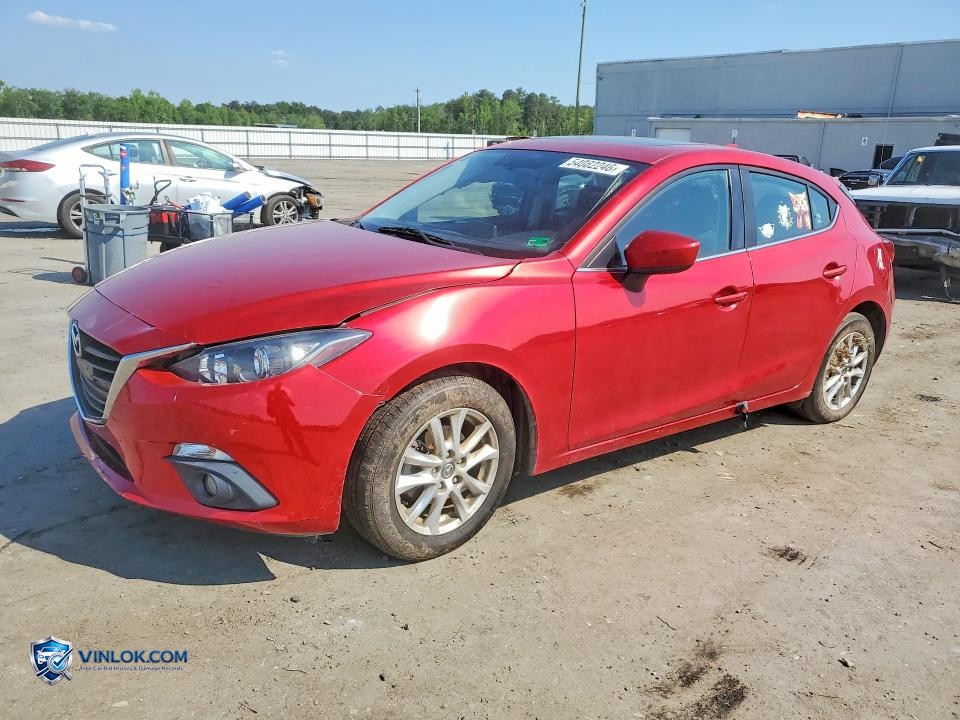 2016 MAZDA 3 TOURING – Lot 54082246 auction photo