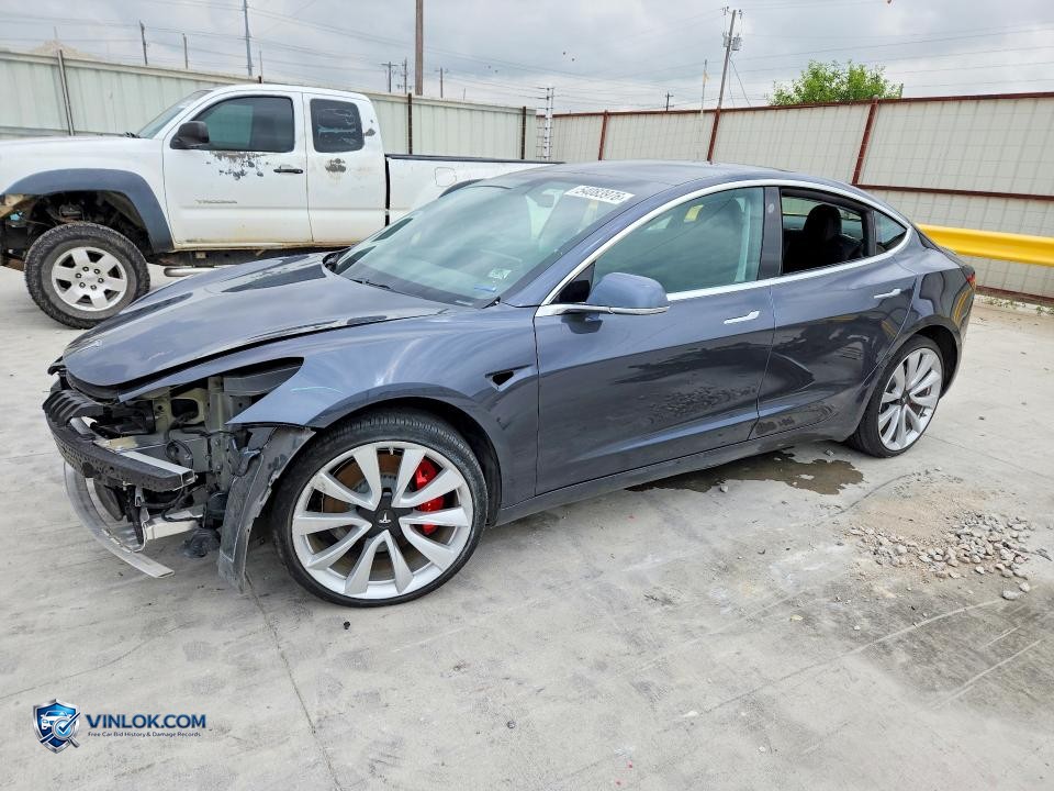 2019 TESLA MODEL 3 – Lot 54083976 auction photo