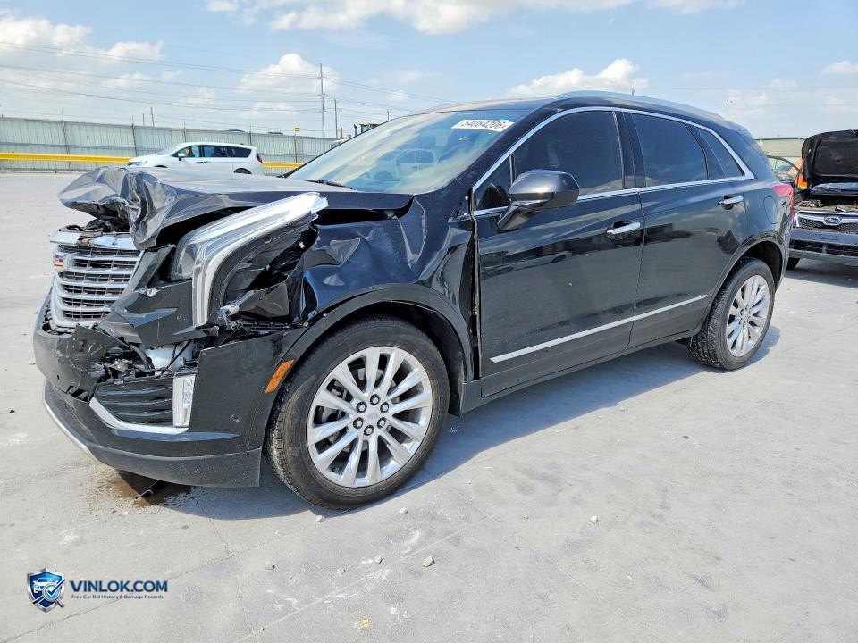 2018 CADILLAC XT5 PLATINUM – Lot 54084206 auction photo
