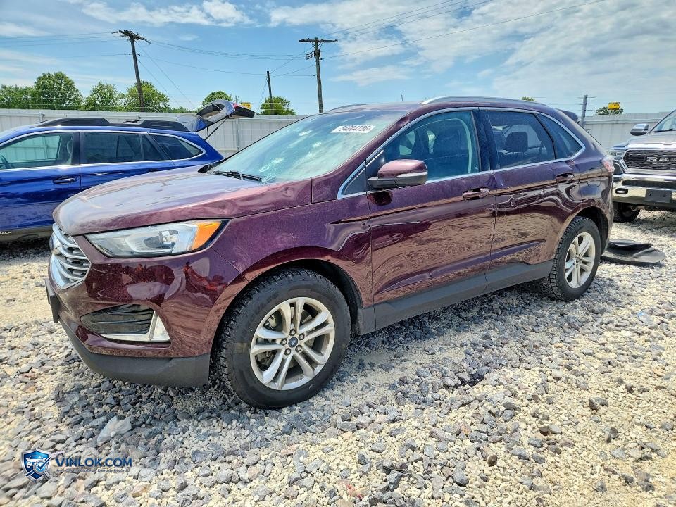 2019 FORD EDGE SEL – Lot 54084756 auction photo