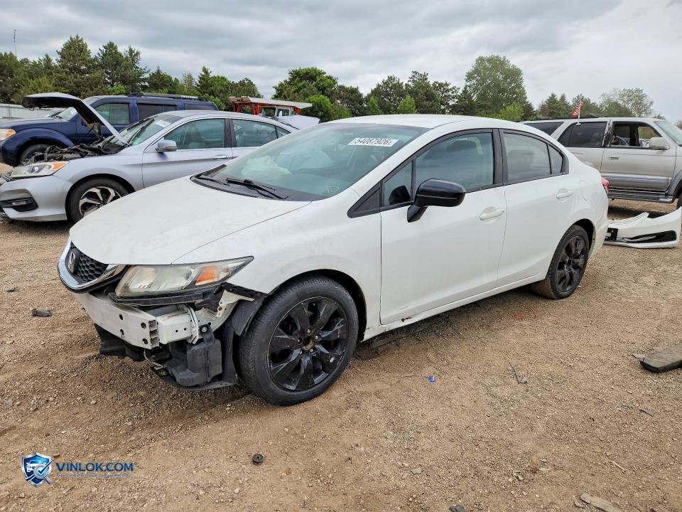 2014 HONDA CIVIC LX – Lot 54087926 auction photo