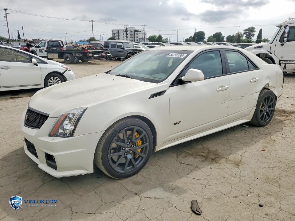 2011 CADILLAC CTS-V 4D 2WD – Lot 54091386 auction photo